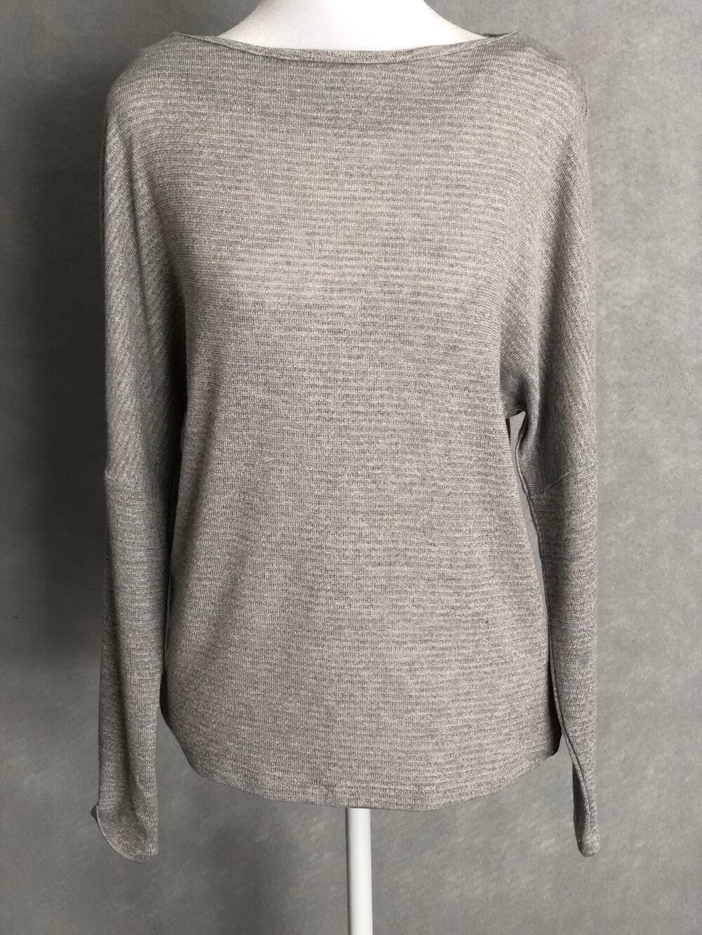 Jessica Simpson Giana Sweater Boat-Neck in Alloy Women's Size Small NEW